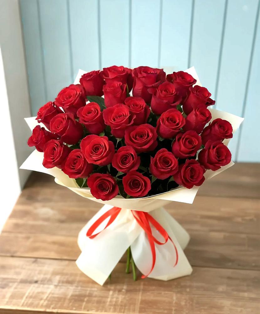 Букет 29 Красных роз в Селявном