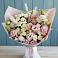 Букет цветов из: Альстромерии и Розы в Селявном