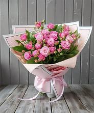 Букет Розовый кустик в Селявном