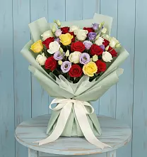 Букет цветов из:  Розы в Селявном