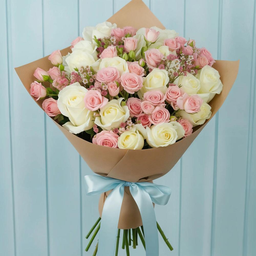 Букет цветов из: Розы в Селявном