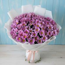 Букет цветов из:  Хризантемы в Селявном