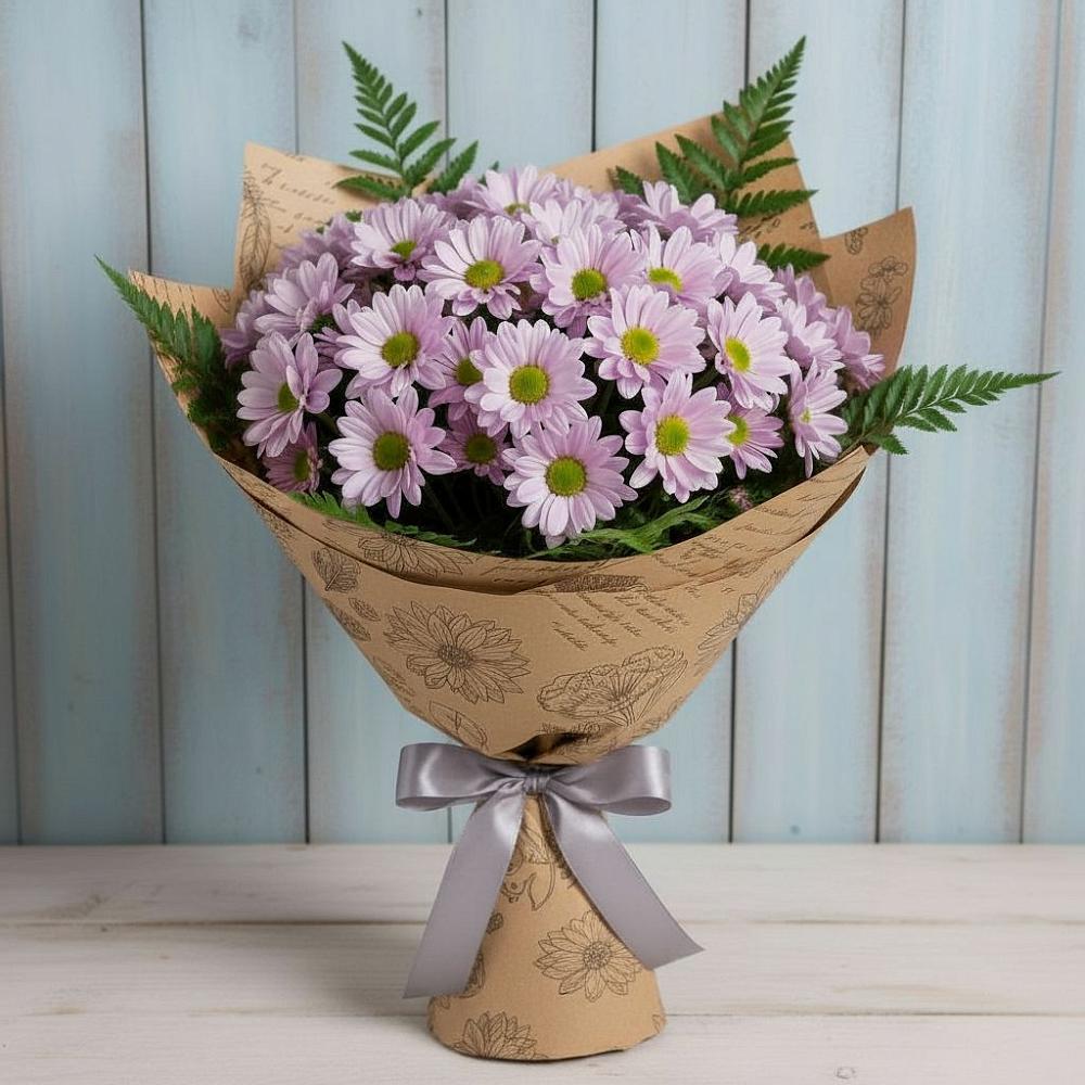 Букет цветов из: Хризантемы в Селявном
