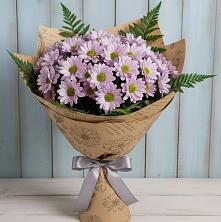 Букет цветов из:  Хризантемы в Селявном