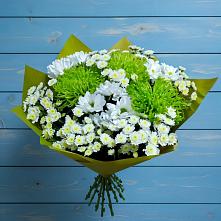 Букет цветов из:  Хризантемы в Селявном