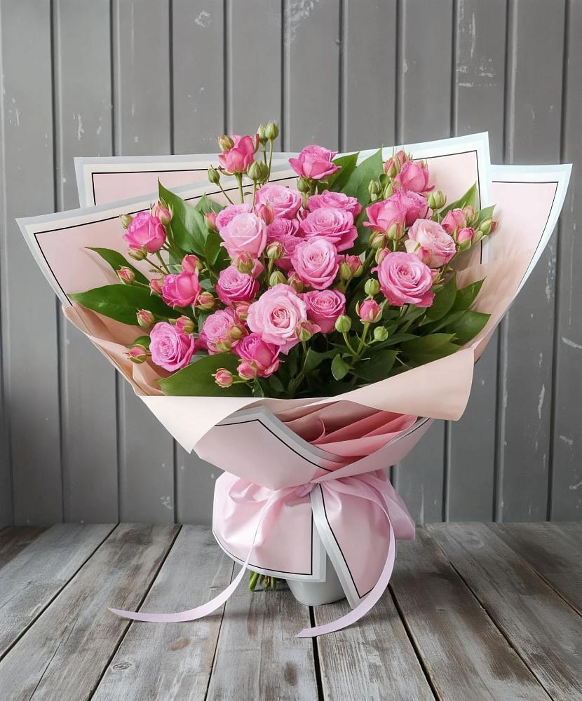 Букет Розовый кустик в Селявном