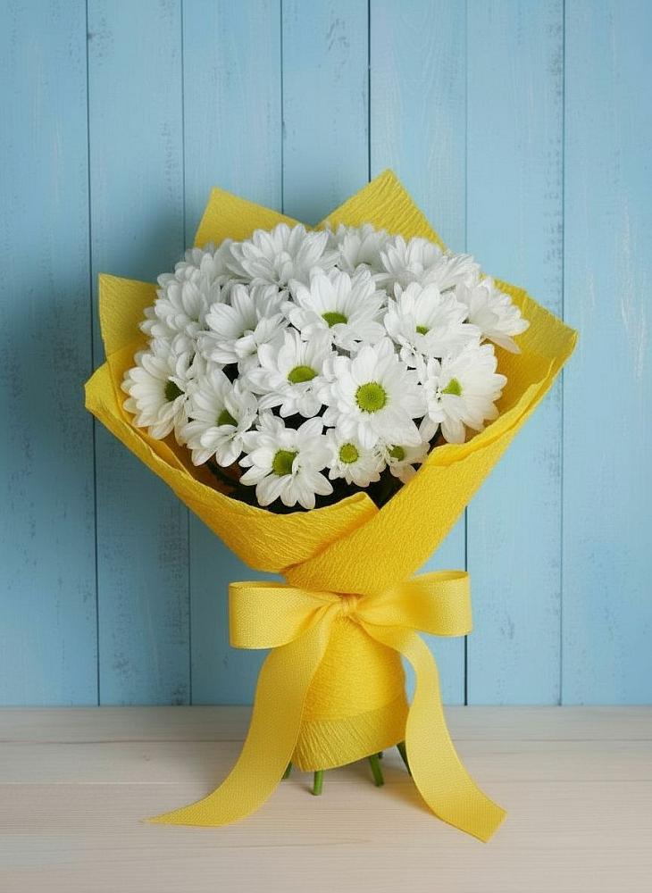 Букет цветов из: Хризантемы в Селявном