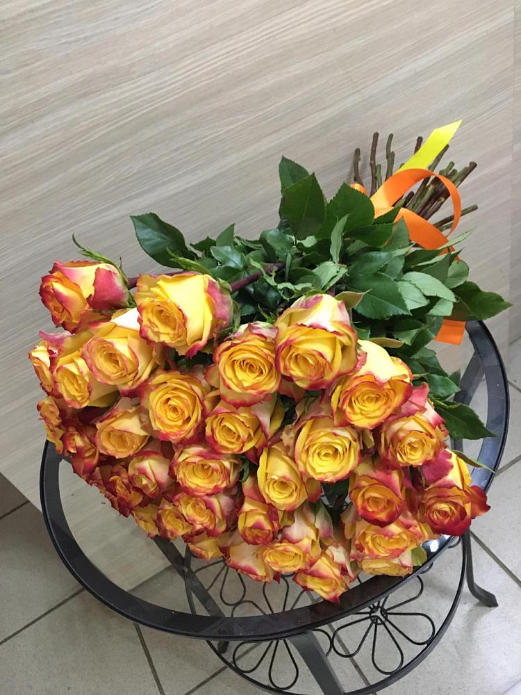 Букет Желтые розы в Селявном