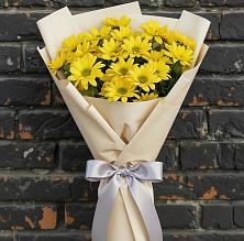 Букет цветов из:  Хризантемы в Селявном