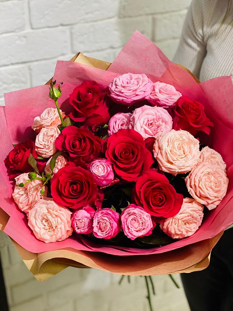 Букет цветов из: Розы в Селявном