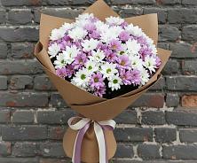 Букет цветов из:  Хризантемы в Селявном