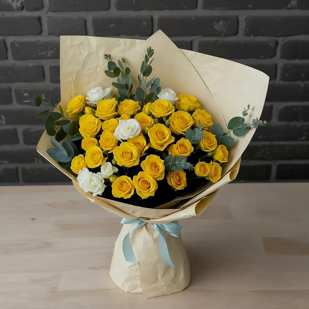 Букет цветов из: Розы в Селявном