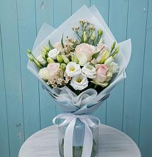 Букет цветов из:  Розы и Лизиантусы в Селявном
