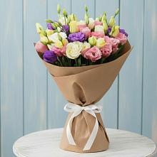 Букет цветов из:  Лизиантусы в Селявном