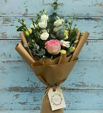 Букет цветов из:  Розы и Лизиантусы в Селявном